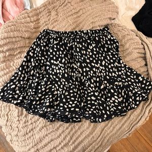 Entro Spotted Mini Skort Size L